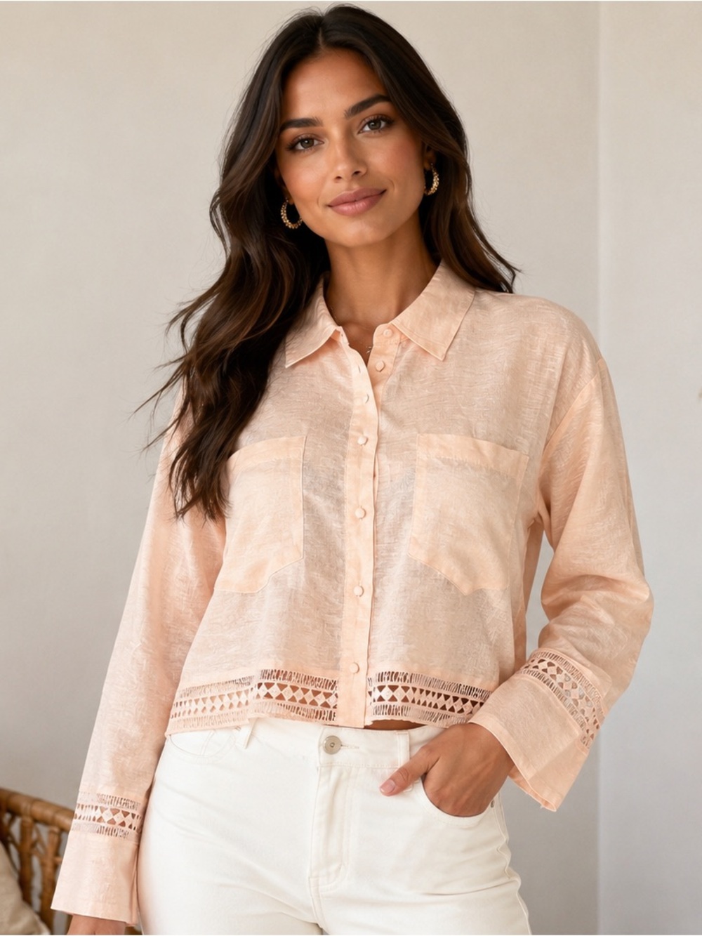 ELIE TAHARI CROP TOP*******SIZE: LARGE